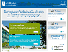 Tablet Screenshot of emprendealcobendas.org